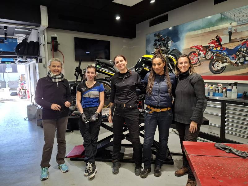 Journée de démonstration mécanique moto à Mougins en Côte d’Azur