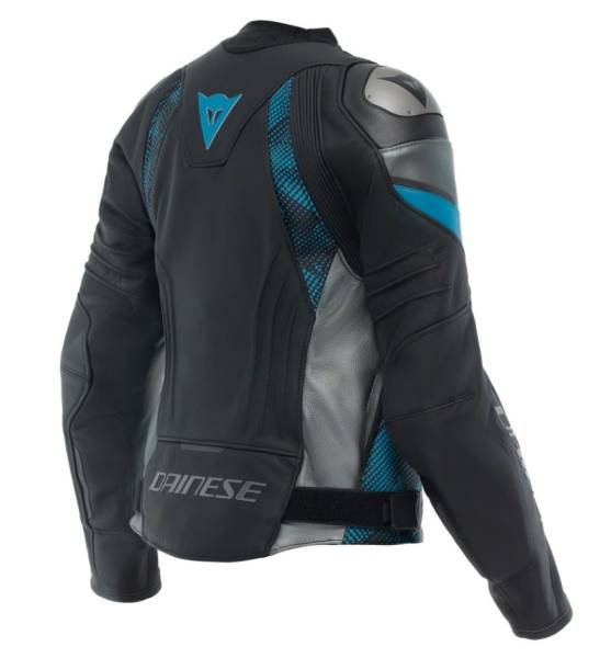 Blouson moto Dainese en cuir pour femme à Mougins chez Cannes Moto Services